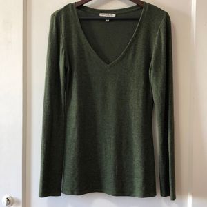 Express One Eleven Long Sleeve Shirt - M